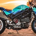 Ducati Monster S4R турбированный и слегонца радиоактивный