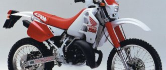 Enduro from the past: Honda CRM250R. Hurry up for a ride, there won&#39;t be any more like this 