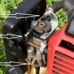 Carburetor of petrol trimmer PRORAB-8406