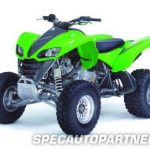 Kawasaki KFX700 (2007) ATV квадроцикл спортивный 700 куб.см