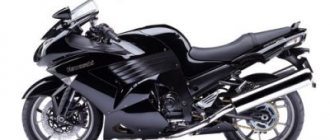Kawasaki ZZR-1400 (2007) sports-touring motorcycle 1400 cc