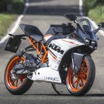 KTM RC 390 front side view