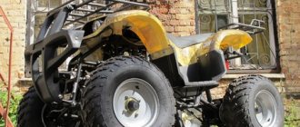 ATV Irbis ATV 150 u repair