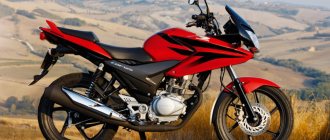 Honda CBF 125 motorcycle is a good bike for its class