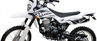 Мотоцикл Racer Enduro RC150 GY