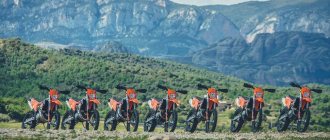 2020 KTM Enduro Motorcycles