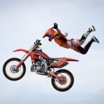 Freestyle motocross is a popular sport today