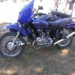 all-wheel drive motorcycle Ural - photo