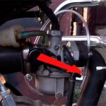 Correct level in carburetor float chamber