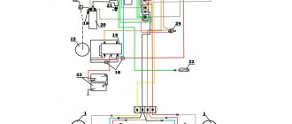 Схема электрооборудования мотороллера Муравей