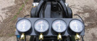 Синхронизация карбов на примере мотоцикла Honda cb 400 nc 31