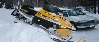 Snowmobile BRP Summit 670 and 800