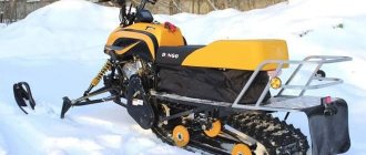 Snowmobile Dingo T125