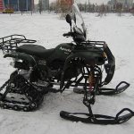 Снегоход квадроцикл Apache Track 200cc