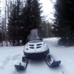 Snowmobile Polaris WideTrak LX 500