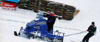 snowmobile sherpa