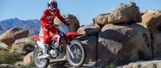 Honda CRF250F 2019 motocross motorcycle test