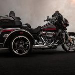 Three-wheeled Harley Davidson CVO Tri Glide 2020