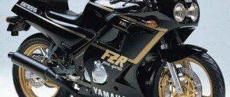 yamaha fzr 250 technical specifications